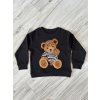 Mikina Teddy Bear - čierna