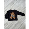 Mikina Teddy Bear - čierna