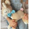 Plyšový jelenček s mašličkou modrá 35 cm 242 2
