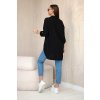 Oversize mušelínová košeľa cierny 31058 2 kópia