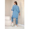 Oversize mušelínová košeľa Denim 31060 2 kópia