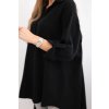 Oversize mušelínová košeľa Nell cierny 30813 2 kópia
