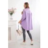 Oversize mušelínová košeľa Nell fialka 30841 2 kópia