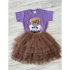 Tričko Teddy well done purple 2