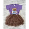 Tričko Teddy well done purple