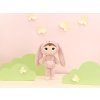 Metoo bábika Zajačik svetloružový, 30 cm 1