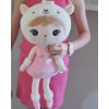 Metoo bábika Lama ružová, 48 cm 7
