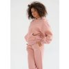 Dámska mikina púdrová ružová 7 kópia