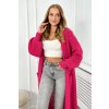 Dlhý kardigán Suzan fuchsia 26585 2 kópia