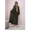 Dlhý kardigán Suzan khaki 26580 2 kópia