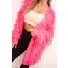 slo pl Damsky kardigan s strapcami a volnym strihom neonova ruzova 34570 4 kópia
