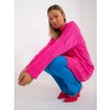 Svetrové šaty Ellen Hurt Fluo rozowa mini sukienka dzianinowa w warkocze RUE PARIS 389793 2