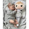Metoo bábika Zajačik strieborný 12