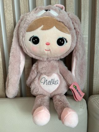 🐰 50 cm ružový zajačik je jeden z najpredávanejších. Keby ste ma videli, ako sa usmievam, keď vám vaše personalizované...