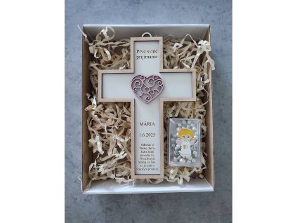 Krizik ruzencek darcek prve svate prijimanie 1