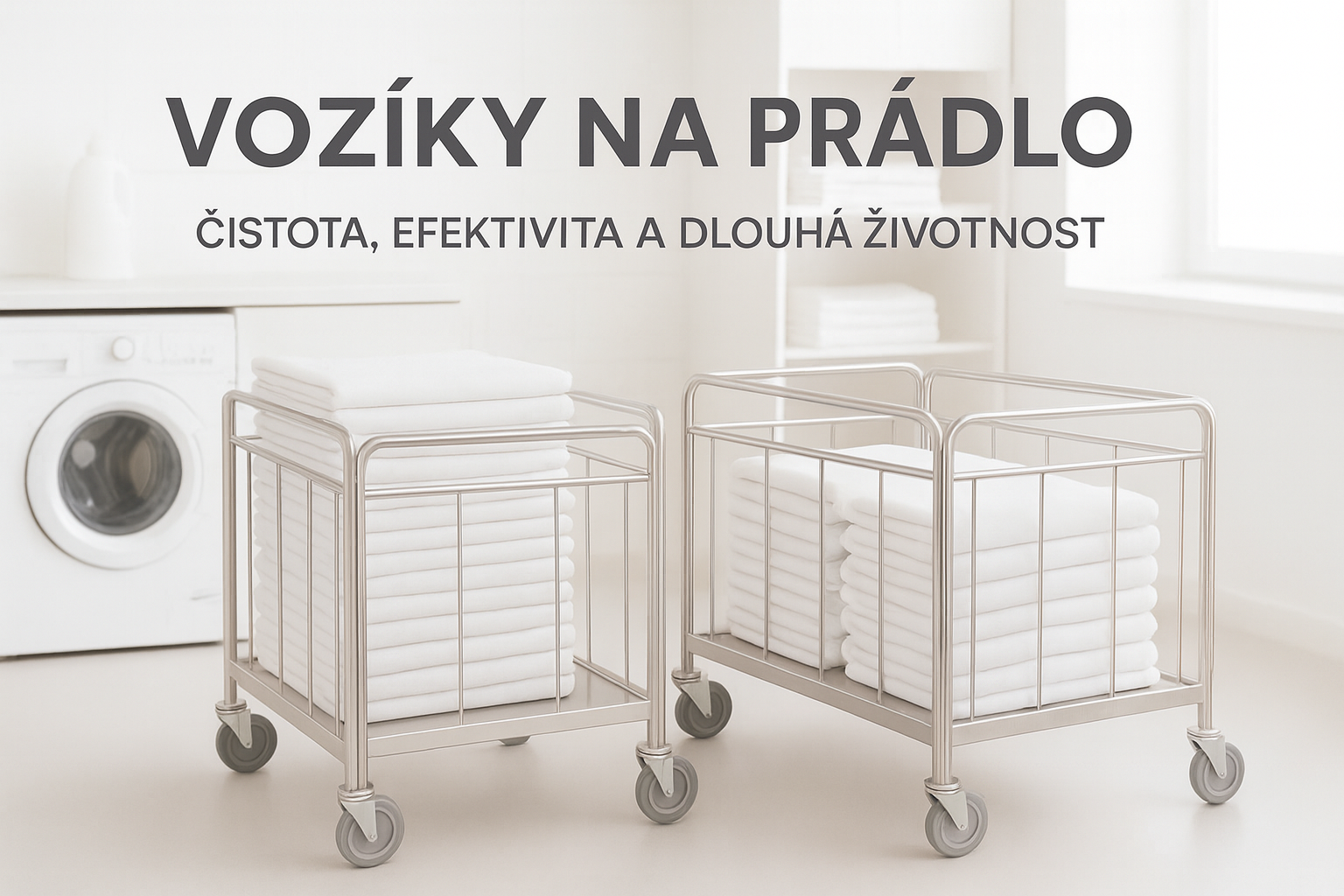 Kategorie vozíky na prádlo