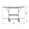 Manipulační vozík MAN NEMO 80 rozměry