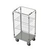 Manipulační klec BESI Maxi 18 chrom/zinek  Pojízdná klec na přepravu prádla BESI Maxi 18 chrom/zinek