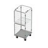 Manipulační klec BESI Standard 14 zinek/chrom  Pojízdná klec na přepravu prádla Besi Standard 14 zinek / chrom