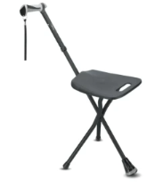 Odľahčená palica so sedadlom - komfort, stabilita a nezávislosť