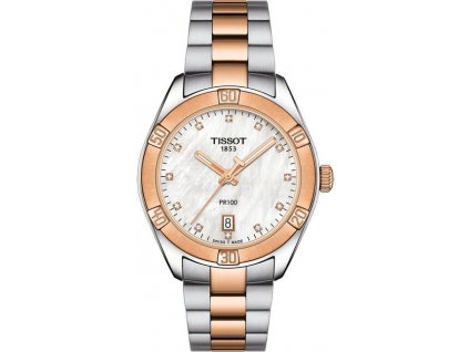 TISSOT PR 100 SPORT CHIC LADY T101.910.22.116.00