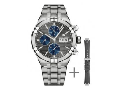Maurice Lacroix Aikon Automatic Titanium Chronograph AI6038-TT03F-330-A