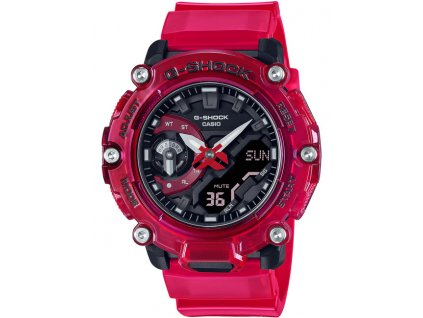 CASIO G-SHOCK ORIGINAL GA-2200SKL-4AER CARBON CORE GUARD SKELETON SOUND WAVE SERIES
