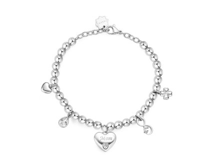 Náramok s napísom mom (mama) Brosway CHAKRA BHKB165