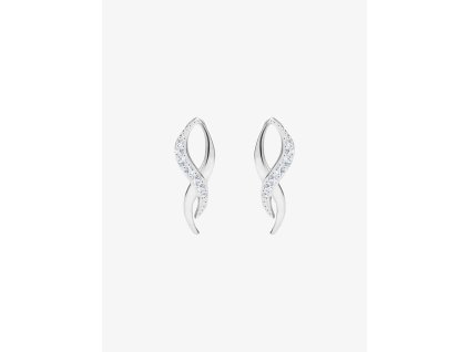 Stříbrné náušnice Vanua s kubickou zirkonií Preciosa