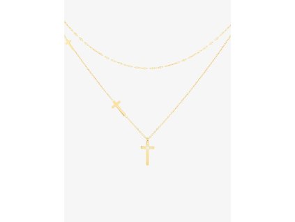 8341 pozlaceny nahrdelnik z chir