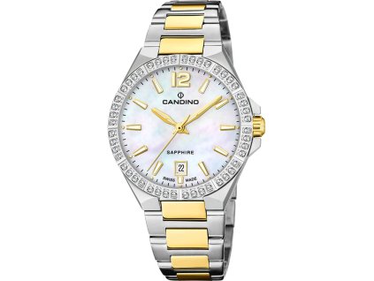 CANDINO SWISS WOMENS WHITE WATCH