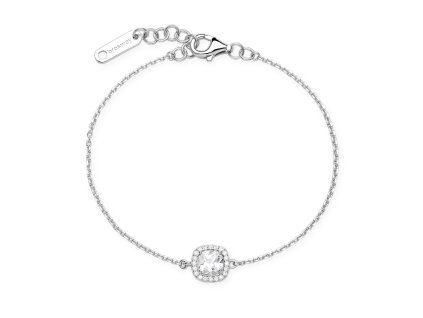Náramok s čírymi zirkónmi Brosway Fancy Infinite White FIW158