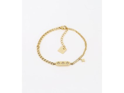bracelet lassie acier dore 592d7