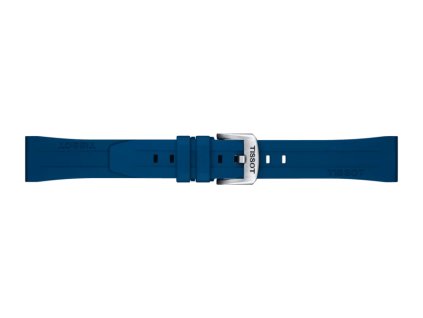 Modrý kaučukový remienok TISSOT 20MM T852.044.837