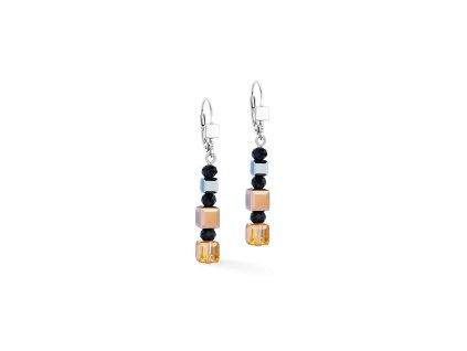 Visiace náušnice so Swarovski krištáľmi COEUR DE LION 2101201633