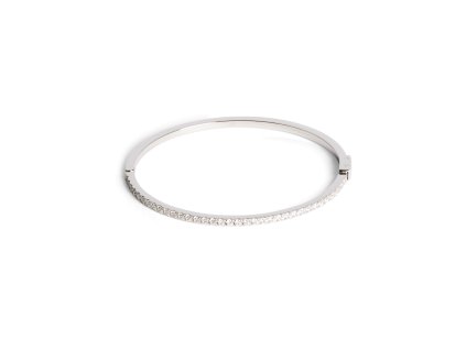 Pevný náramok so Swarovski zirkónmi COEUR DE LION 014632181719