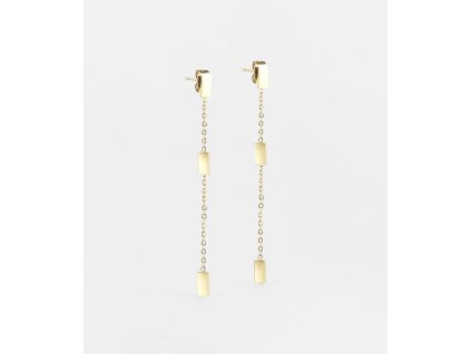 boucles doreilles miko acier dor