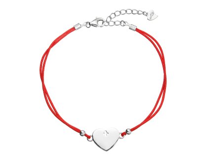 32720 2 32720 kabbalah naramek se stribrnym srdcem 13049 3 red