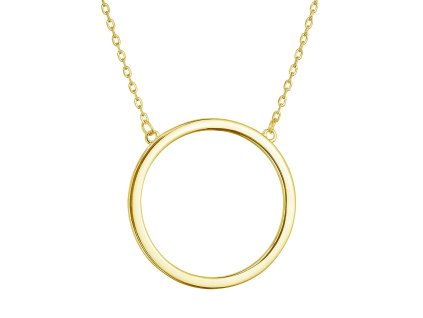 32696 2 32696 pozlaceny stribrny nahrdelnik s krouzkem 62027
