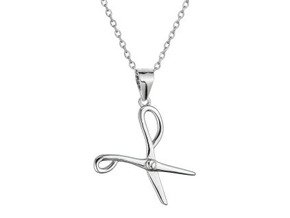 32717 2 32717 stribrny nahrdelnik nuzky 62033