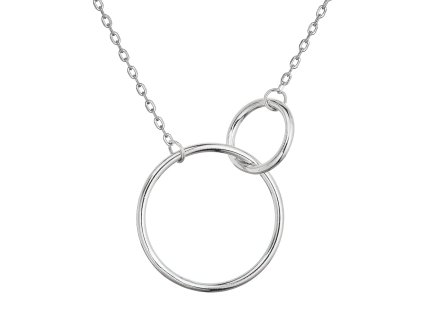 32687 2 32687 stribrny nahrdelnik s krouzky 62025