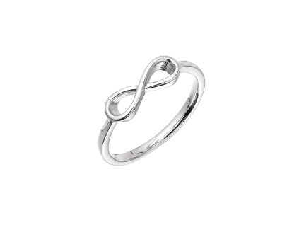 Stříbrný prsten nekonečno 65006 (Velikost 51 (průměr 16,2 mm))
