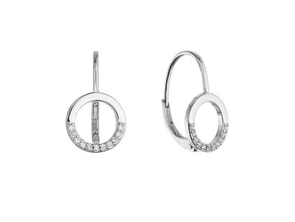 33988 stribrne nausnice kulate se zirkony 11700 1 crystal