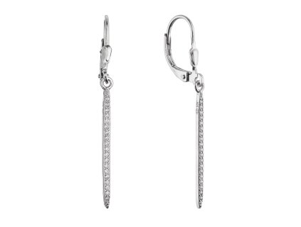 33982 stribrne nausnice visaci uzke dlouhe 11699 1