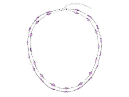 37266 12183 3 amethyst sklo