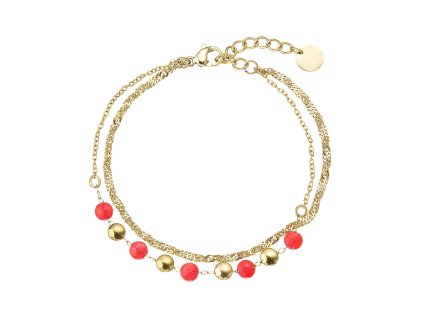 37596 naramek ocelovy s cervenym achatem 43066 3