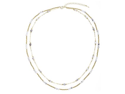 37677 12183 1 white howlite glass au