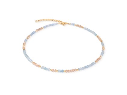 Náhrdelník s hematitom a s jadeitom COEUR DE LION 2043100738