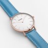 Dámske hodinky CLUSE LA BOHÉME ROSE GOLD WHITE/RETRO BLUE
