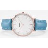 Dámske hodinky CLUSE LA BOHÉME ROSE GOLD WHITE/RETRO BLUE